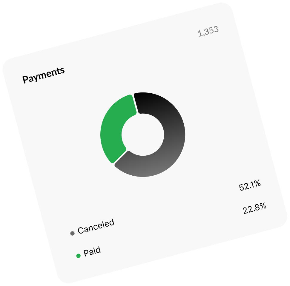 1Payment payment statistics