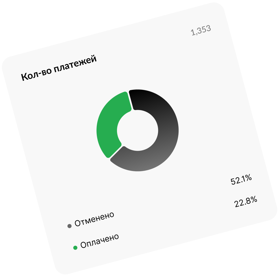 1Payment payment statistics